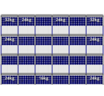 FlatFix Fusion 4 rijen van 6 zonnepanelen