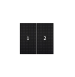 ClickFit EVO zwart portret 2 panelen