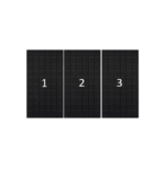 ClickFit EVO zwart portret 3 panelen