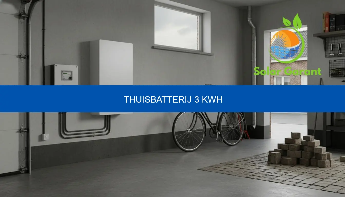 Thuisbatterij 3 kWh
