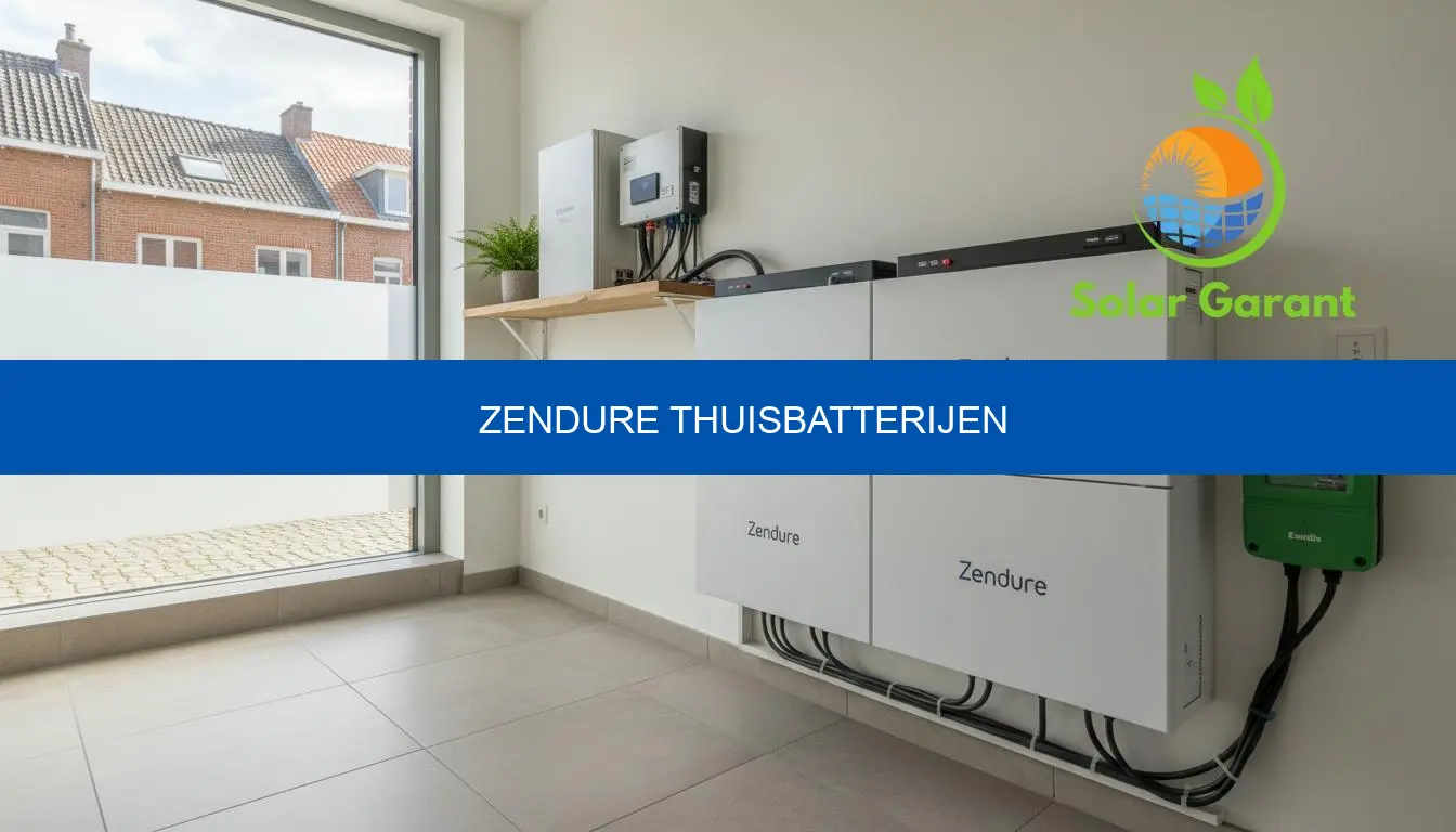 Zendure thuisbatterijen