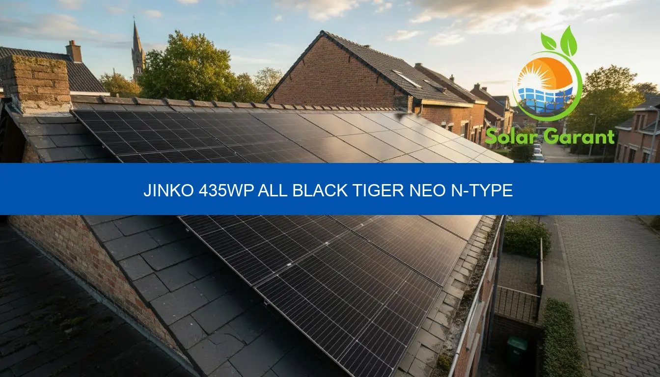 Jinko 435Wp All Black Tiger Neo N-Type | Advies en specs