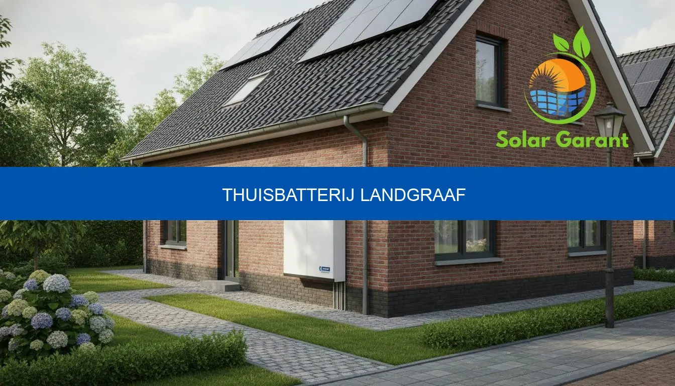Thuisbatterij Landgraaf: prijs, tips en offertes