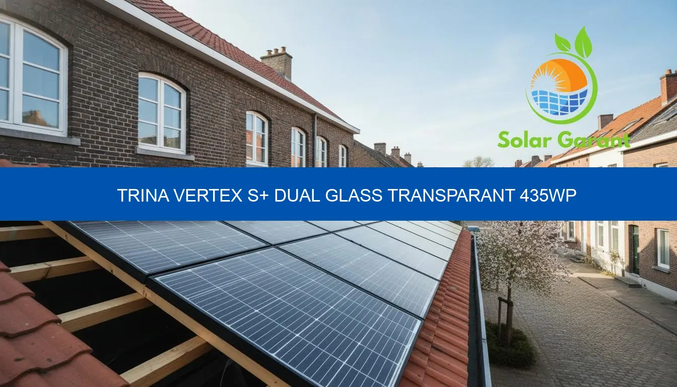 Trina Vertex S+ Dual Glass transparant 435Wp | Prijs & specs