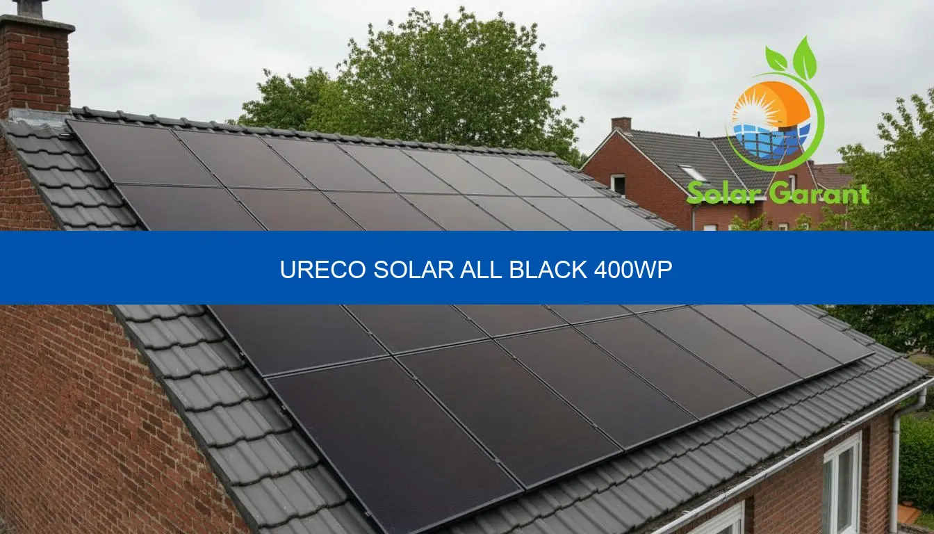 Ureco Solar All Black 400Wp – specs, prijs, advies