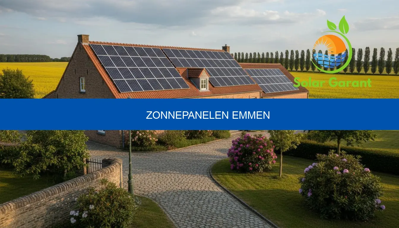 Zonnepanelen Emmen: kosten, salderen en rendement