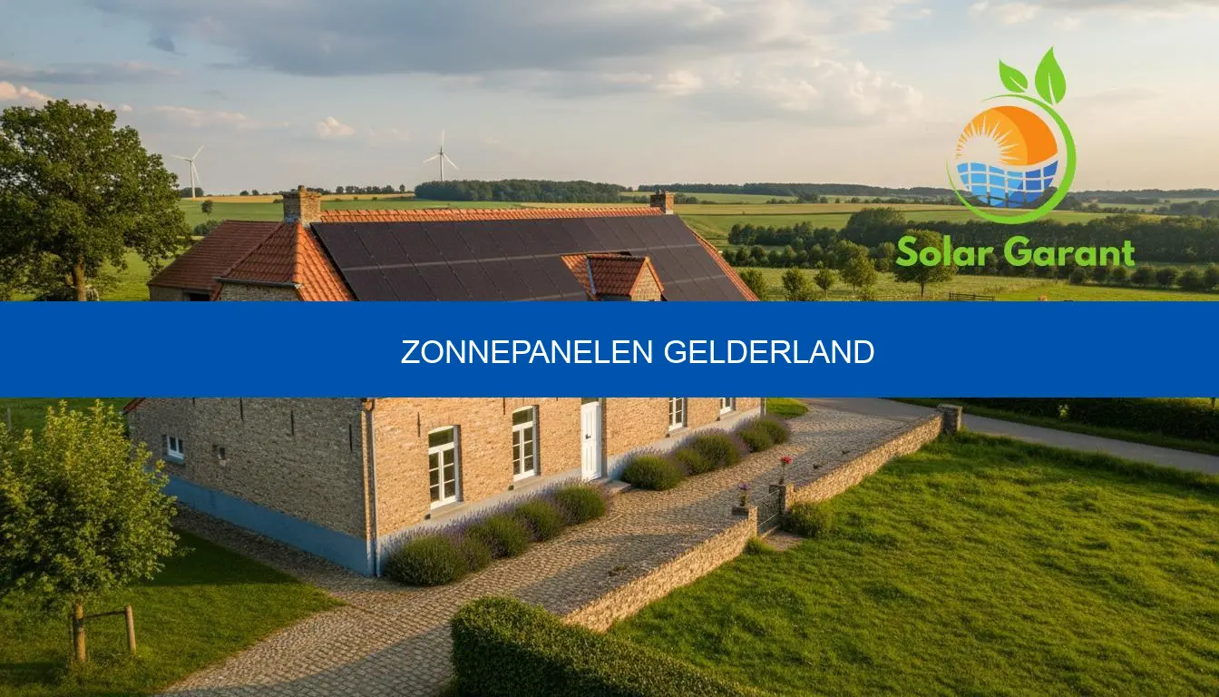 Zonnepanelen Gelderland | Prijs, advies en terugverdientijd