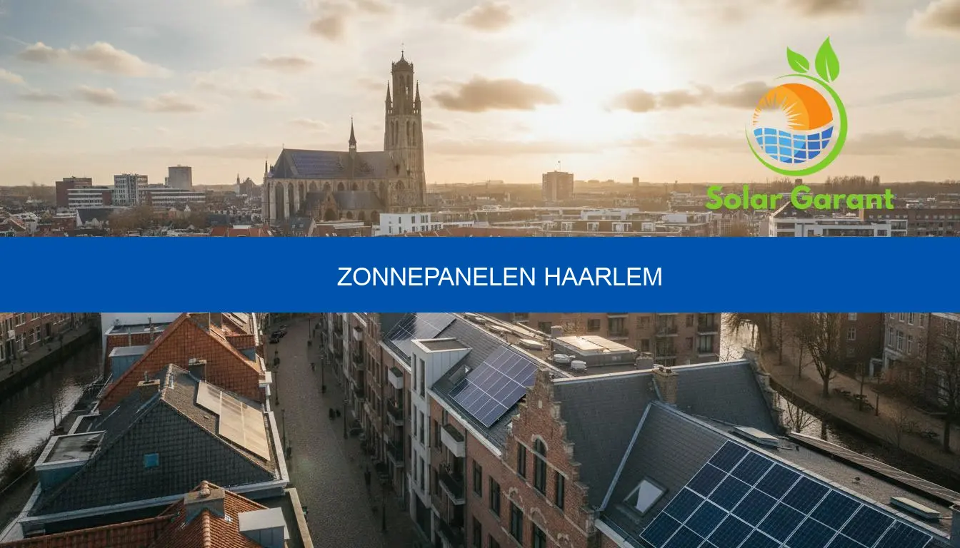 Zonnepanelen Haarlem | Advies, prijs en regels 2026