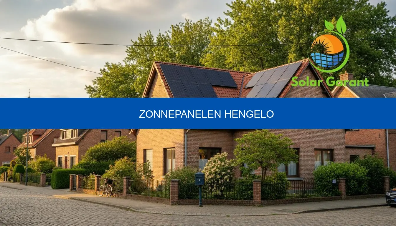 Zonnepanelen Hengelo: advies, kosten & terugverdientijd