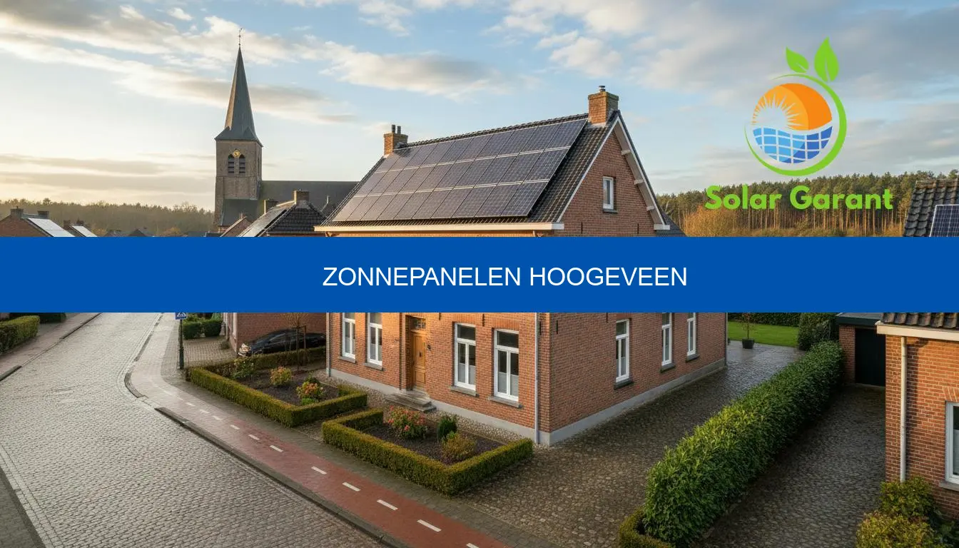 Zonnepanelen Hoogeveen | Advies, kosten en offertes