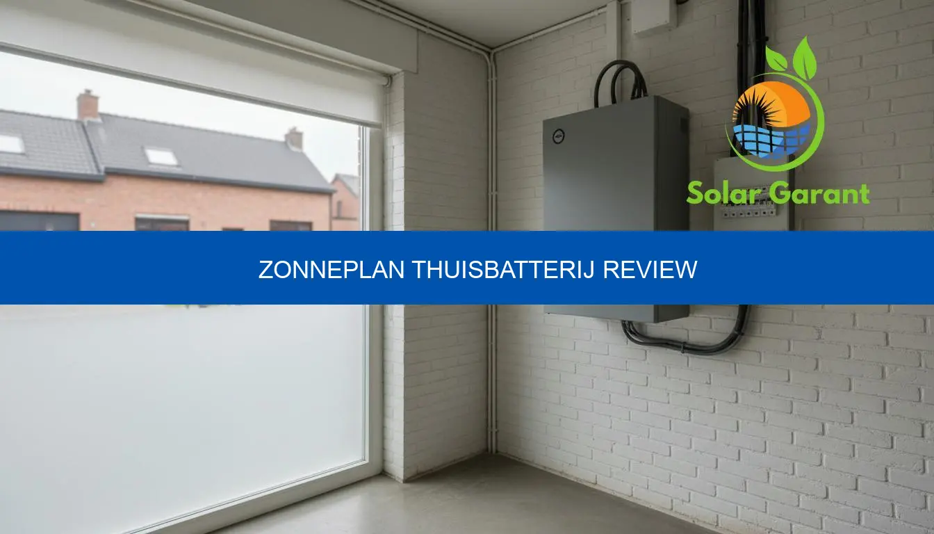 Zonneplan thuisbatterij review: prijs, nadelen, rendement
